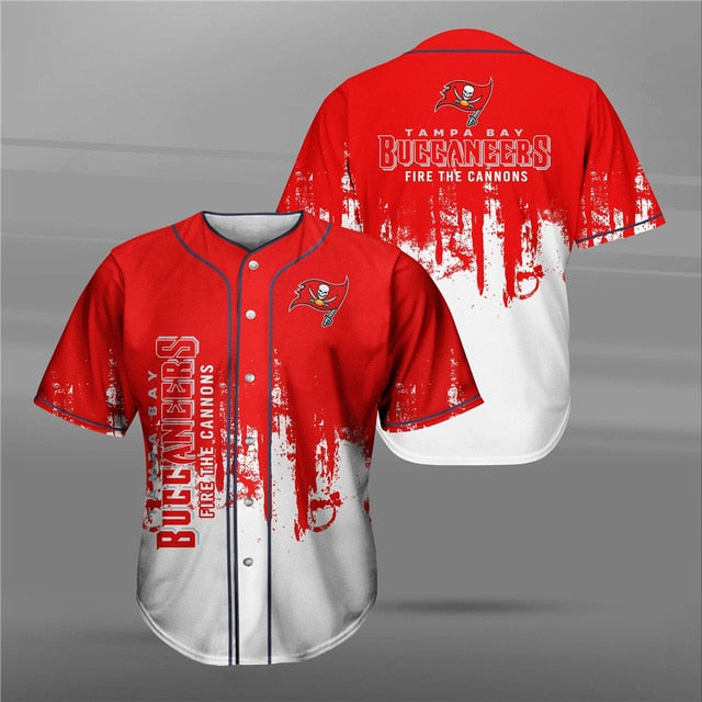 Tampa Bay Buccaneers 3D Baseball Shirt