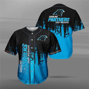 Carolina Panthers 3D Baseball Shirt