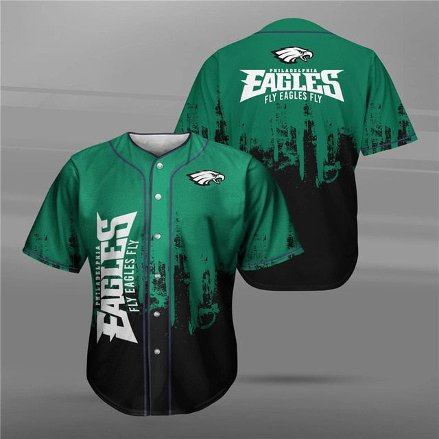 Philadelphia Eagles 3D Baseball Shirt