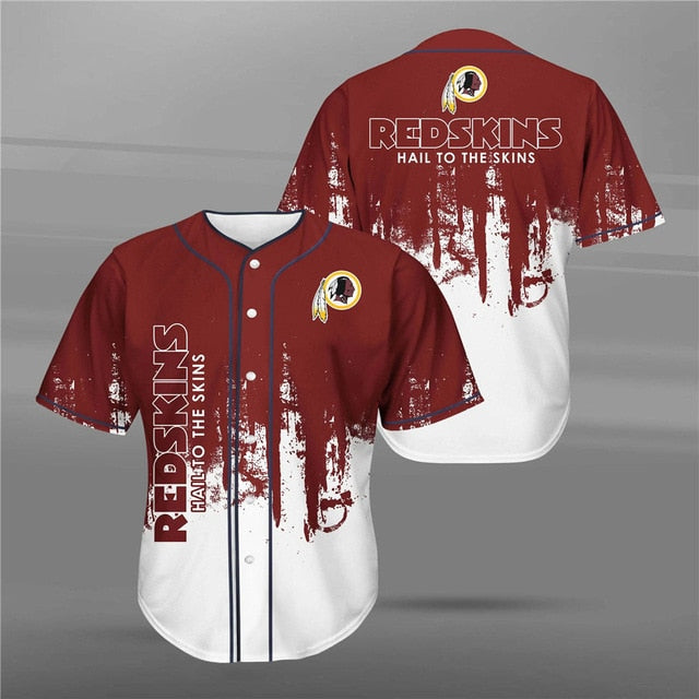 Washington Commanders 3D Baseball Shirt