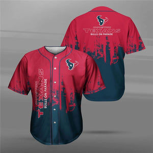 Houston Texans 3D Baseball Shirt