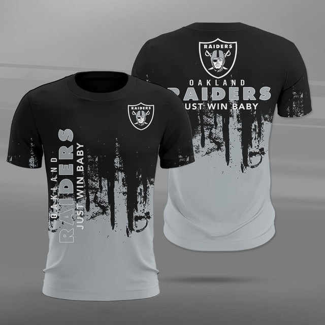 Vegas Golden Knights and Las Vegas Raiders Shirt Black 2XL