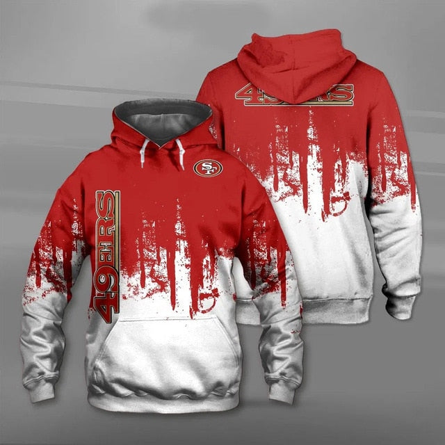 San Francisco 49ers 3D Hoodie