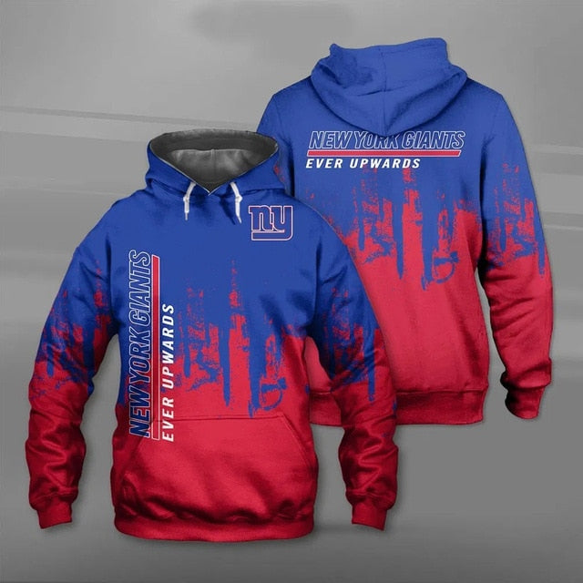 New York Giants 3D Hoodie