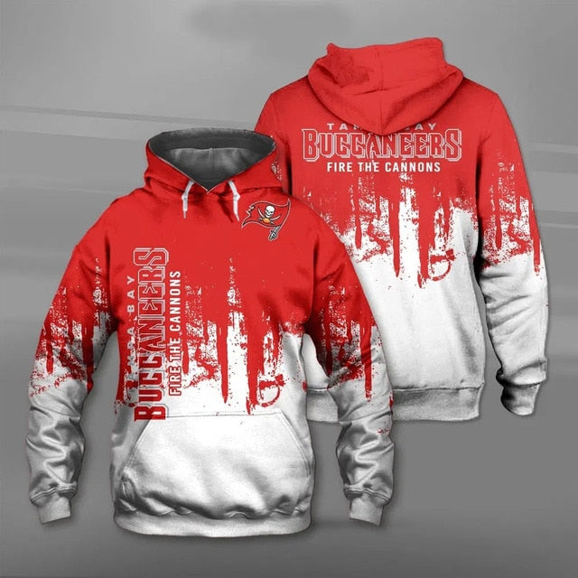 Tampa Bay Buccaneers 3D Hoodie