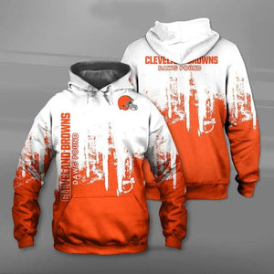 Cleveland Browns 3D Hoodie