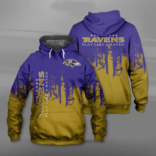 Baltimore Ravens 3D Hoodie