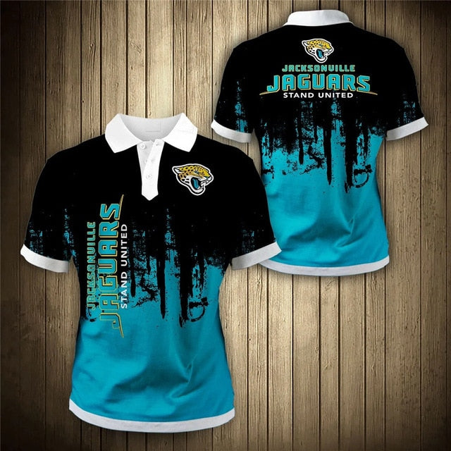 Jacksonville Jaguars 3D Polo Shirt