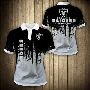 Las Vegas Raiders 3D Polo Shirt