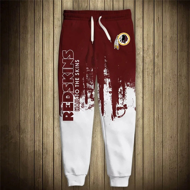 Washington Commanders Casual 3D Sweatpants