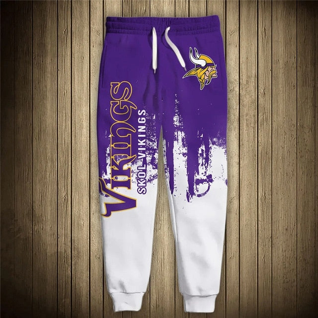 Minnesota Vikings 3D Sweatpants