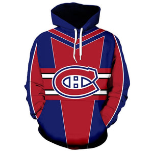 Montreal Canadiens 3D Hoodie