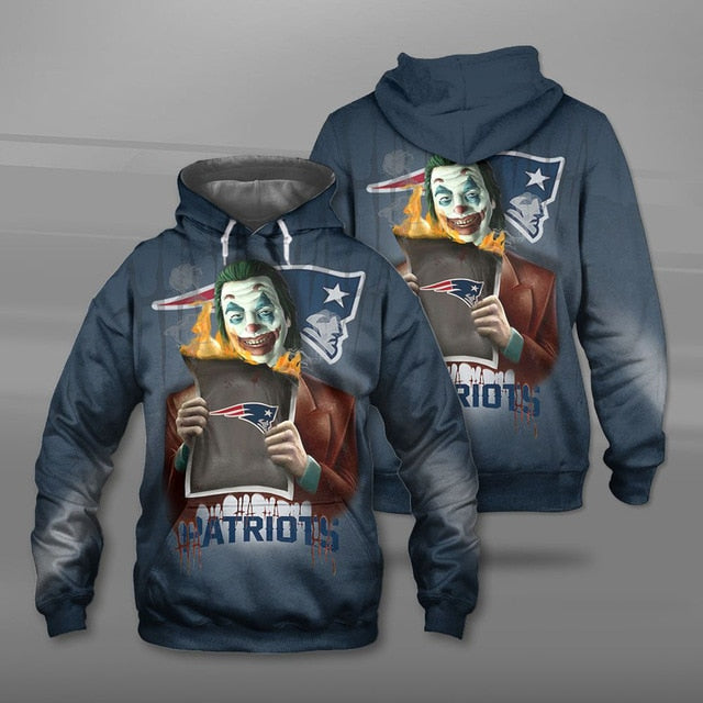 New England Patriots Joker Hoodie