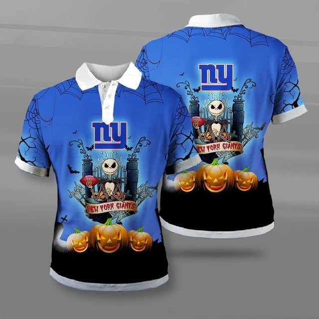 New York Giants Halloween Polo Shirt