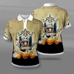 New Orleans Saints Halloween Polo Shirt