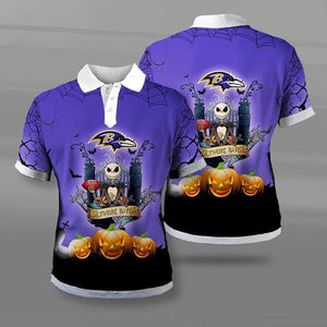 Baltimore Ravens Halloween Polo Shirt