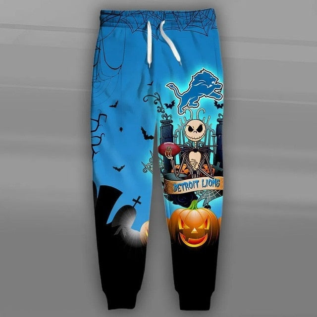 Detroit Lions Halloween Sweatpants