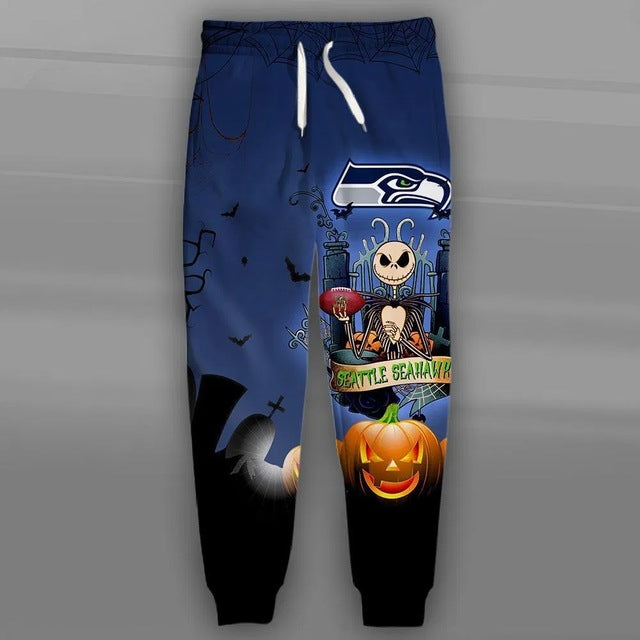 Seattle Seahawks Halloween Sweatpants