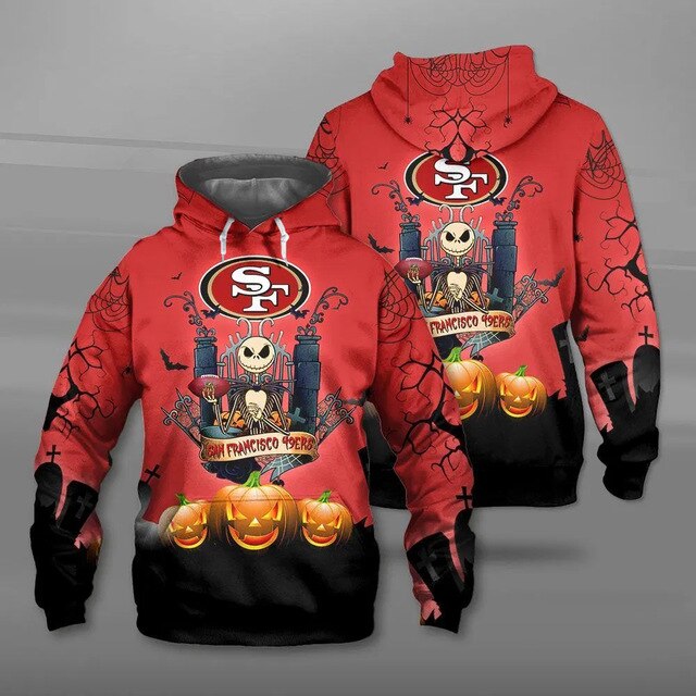 San Francisco 49ers Halloween Hoodie