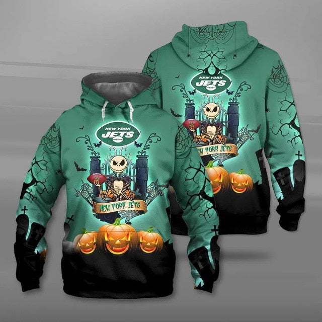 New York Jets Halloween Hoodie