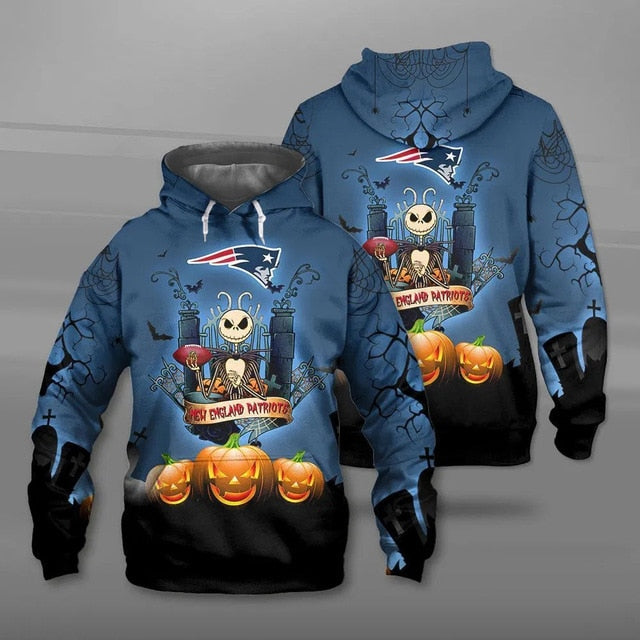 New England Patriots Halloween Hoodie