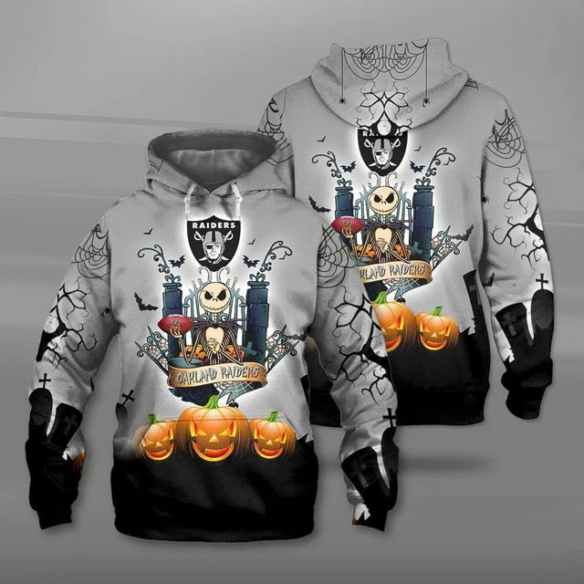 Las Vegas Raiders Halloween Hoodie