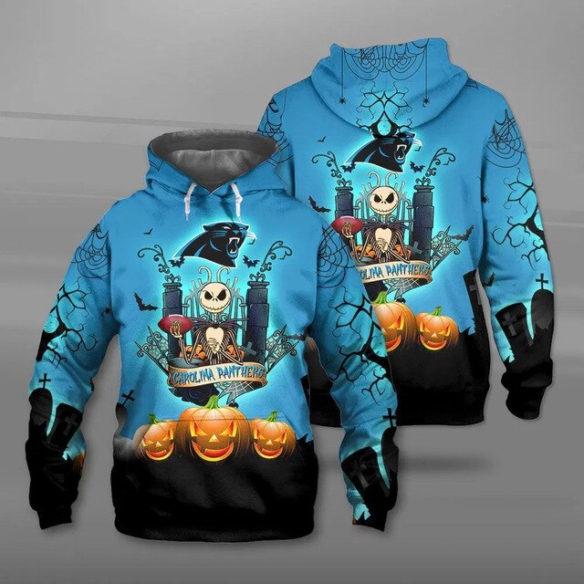 Carolina Panthers Halloween Hoodie