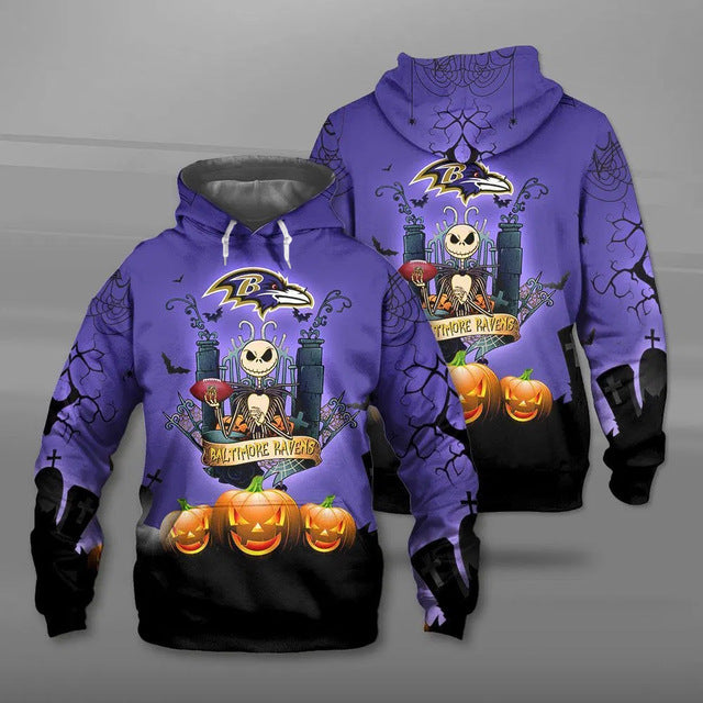 Baltimore Ravens Halloween Hoodie