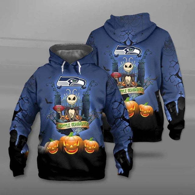 Seattle Seahawks Halloween Hoodie