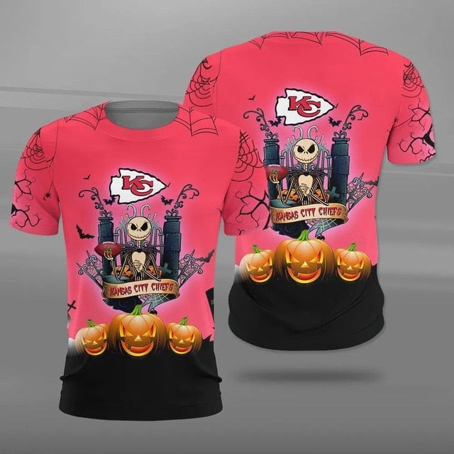 Kansas City Chiefs Halloween T-shirt