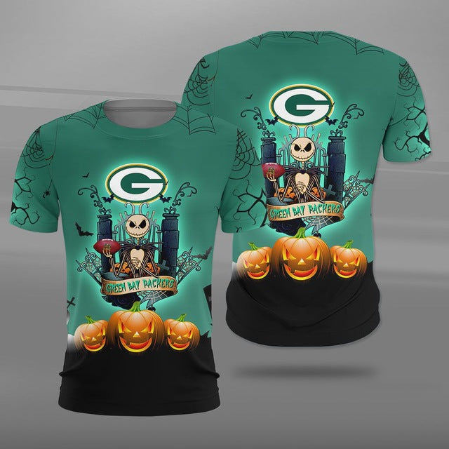 Green Bay Packers Halloween T-shirt