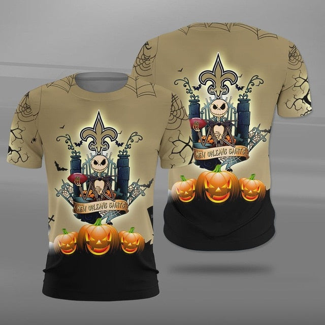 New Orleans Saints Halloween T-shirt