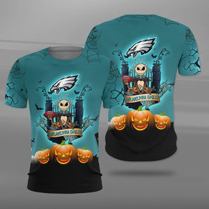 Philadelphia Eagles Halloween T-shirt