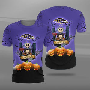 Baltimore Ravens Halloween T-shirt