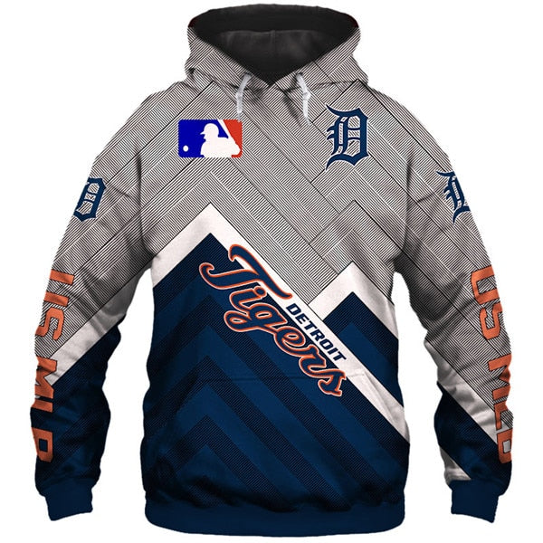 Detroit Tigers 3D Hoodie