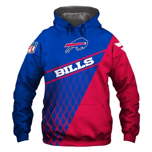 Buffalo Bills 3D Hoodie