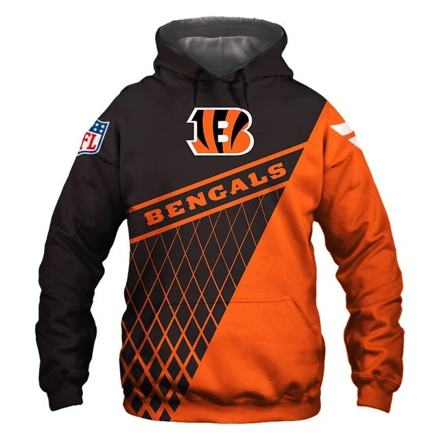 Cincinnati Bengals 3D Hoodie