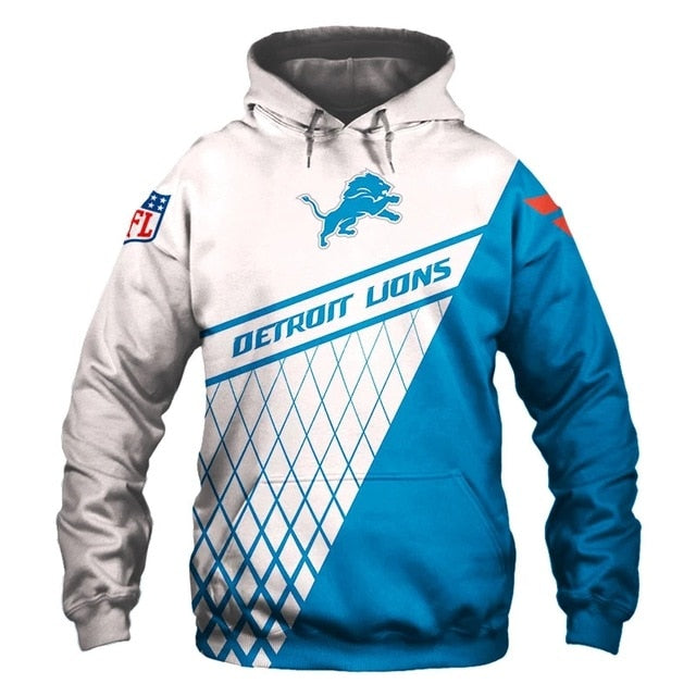 Detroit Lions 3D Hoodie