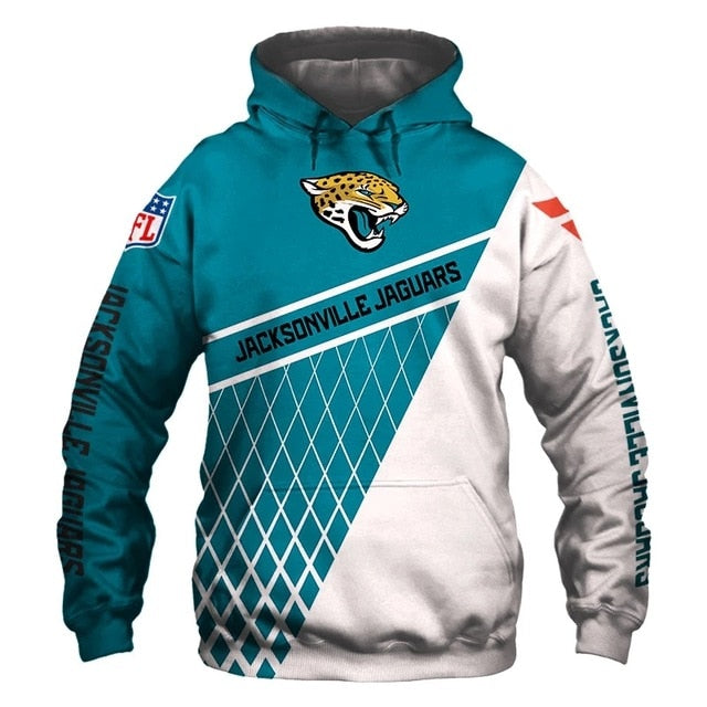 Jacksonville Jaguars 3D Hoodie