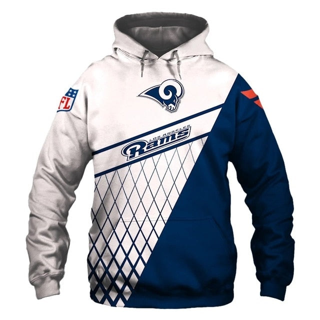 Los Angeles Rams 3D Hoodie