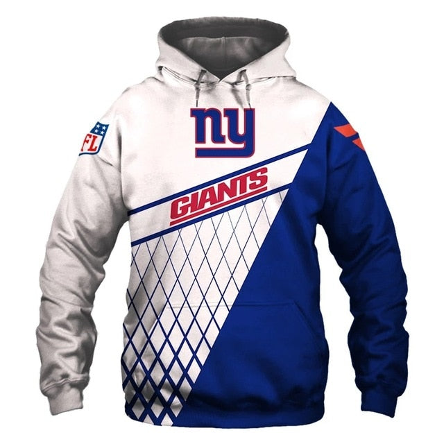 New York Giants 3D Hoodie