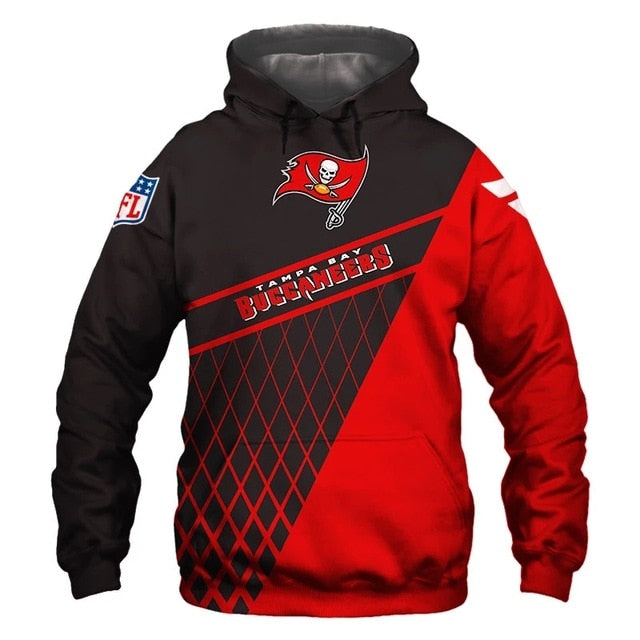 Tampa Bay Buccaneers 3D Hoodie