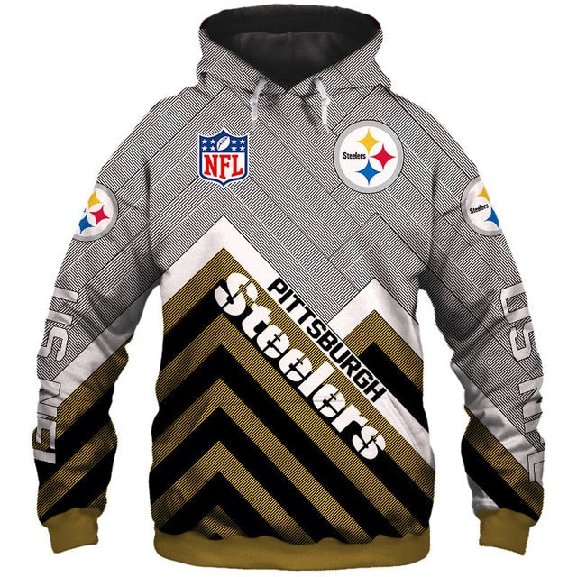 Pittsburgh Steelers 3D Hoodie