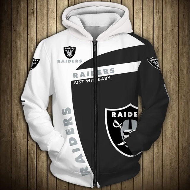 Las Vegas Raiders Casual Zipper Hoodie