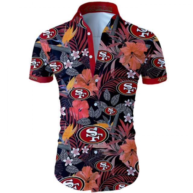 San Francisco 49ers Hawaiian Shirt