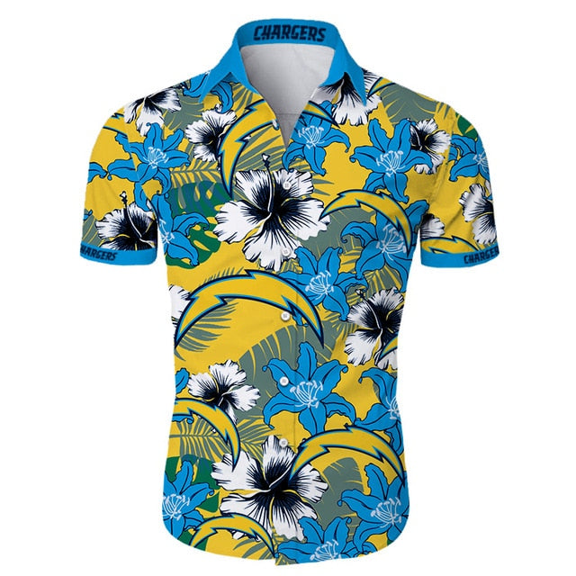 Los Angeles Chargers Hawaiian Shirt