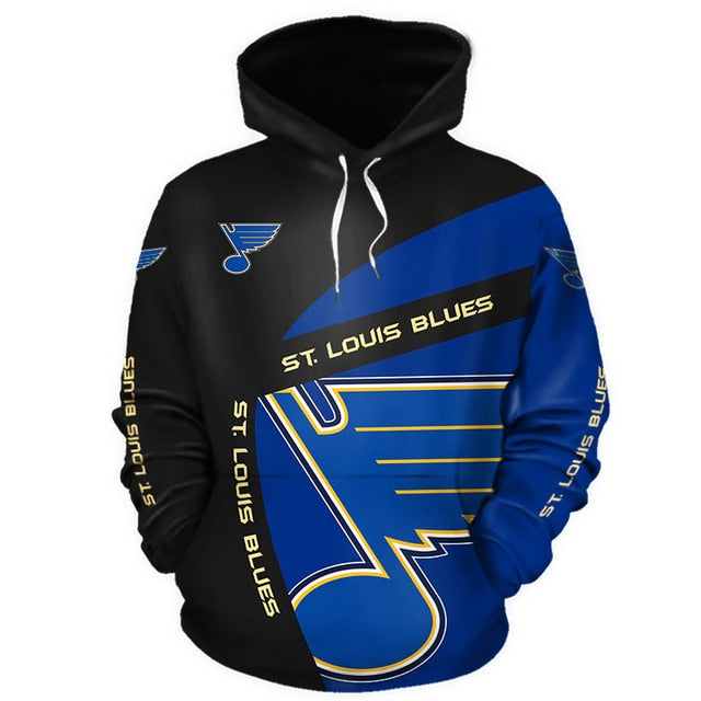 St. Louis Blues 3D Hoodie