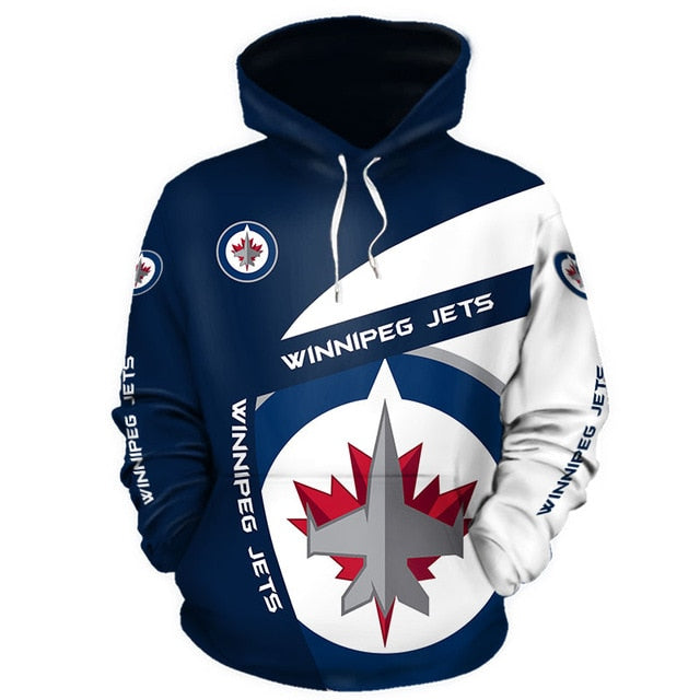 Winnipeg Jets 3D Hoodie