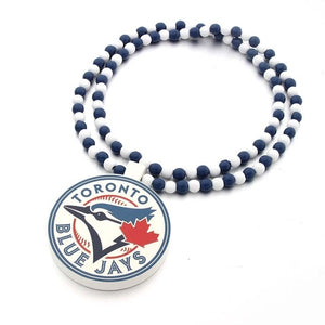 Toronto Blue Jays Beads Necklace