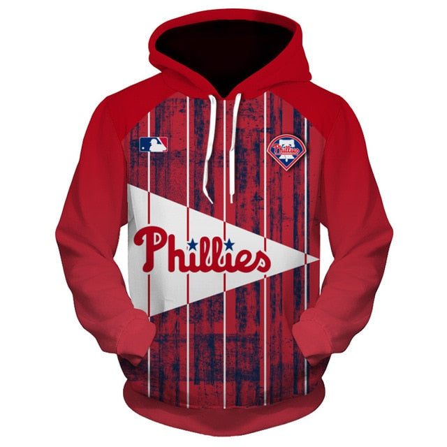 Philadelphia Phillies 3D Hoodie